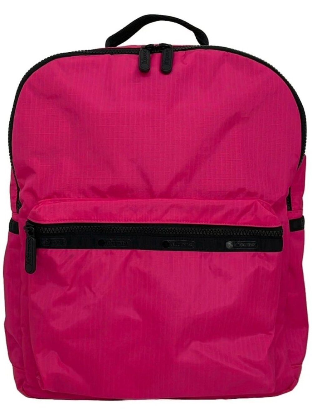 LESPORTSAC Pink Black Respo Nylon Backpack